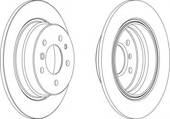 Тормозной диск FERODO