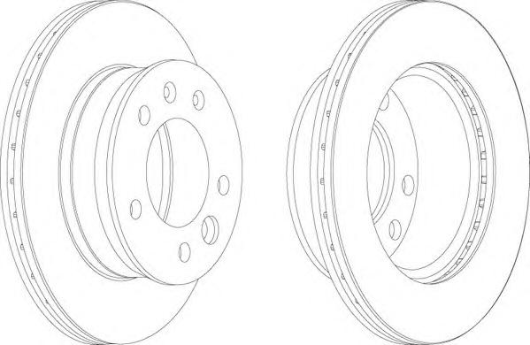 Тормозной диск FERODO