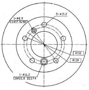 Тормозной диск FERODO
