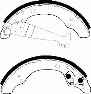 Комплект тормозных колодок FERODO FSB150