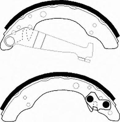 Комплект тормозных колодок FERODO