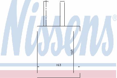 Теплообменник, отопление салона NISSENS 77505