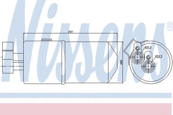 Осушитель, кондиционер NISSENS