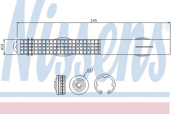 Осушитель, кондиционер NISSENS
