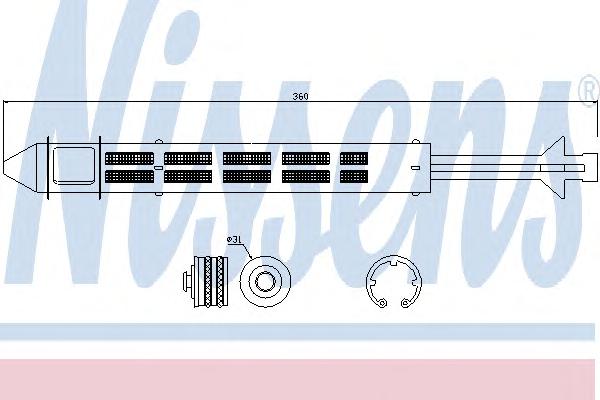 Осушитель, кондиционер NISSENS