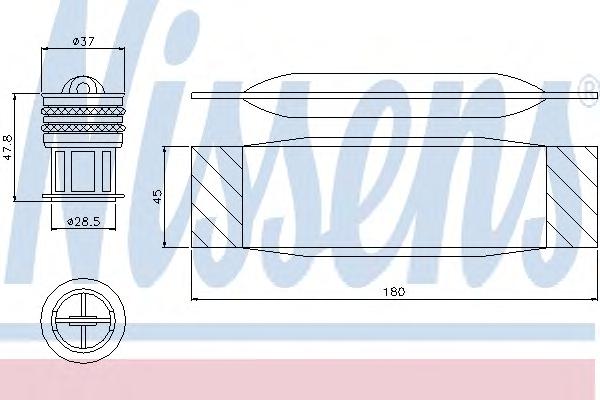 Осушитель, кондиционер NISSENS