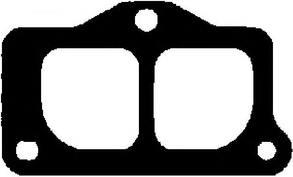 Прокладка, выпускной коллектор AJUSA