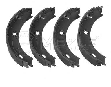 Комплект тормозных колодок, стояночная тормозная система MEYLE 014 042 0402