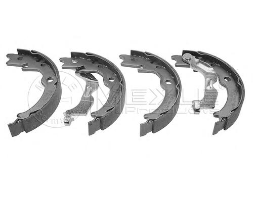 Комплект тормозных колодок, стояночная тормозная система MEYLE