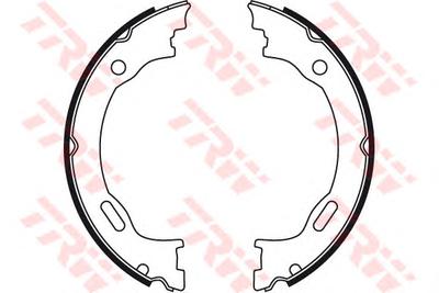 Комплект тормозных колодок, стояночная тормозная система TRW
