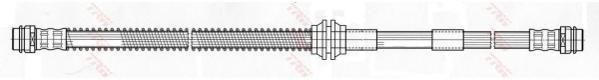 Тормозной шланг TRW