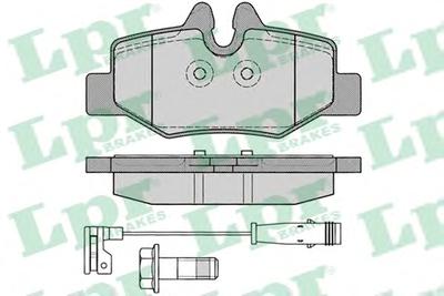 Комплект тормозных колодок, дисковый тормоз LPR 05P1246