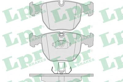Комплект тормозных колодок, дисковый тормоз LPR 05P771