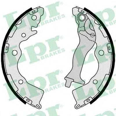 Комплект тормозных колодок LPR