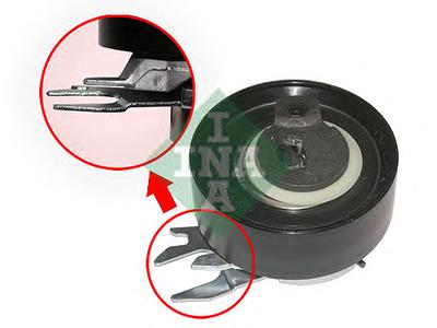 Натяжной ролик, ремень ГРМ INA 531 0252 30