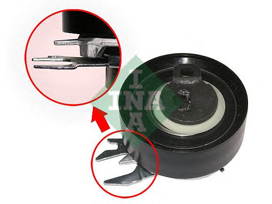 Натяжной ролик, ремень ГРМ INA