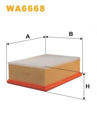 Воздушный фильтр WIX FILTERS