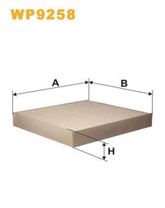 Фильтр салона WIX FILTERS WP9258