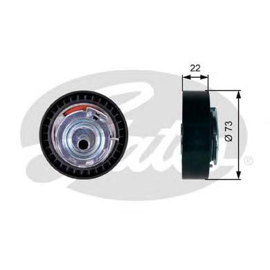 Натяжной ролик, ремень ГРМ GATES