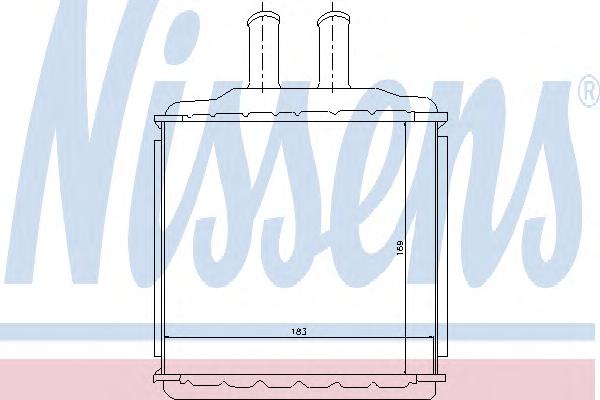 Радиатор печки NISSENS