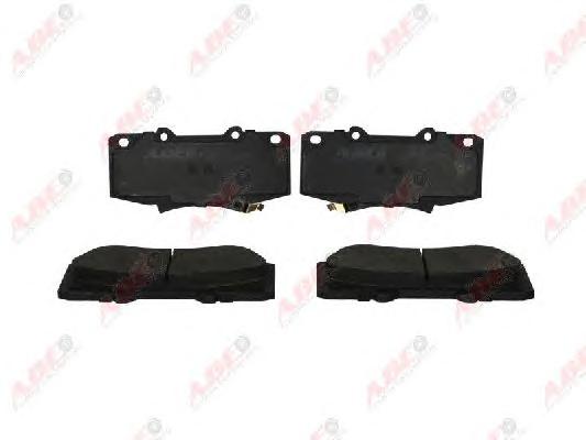 Комплект тормозных колодок, дисковый тормоз ABE