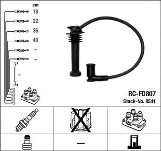 Комплект проводов зажигания NGK 8541
