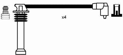 Комплект проводов зажигания NGK