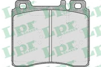 Комплект тормозных колодок, дисковый тормоз LPR 05P446