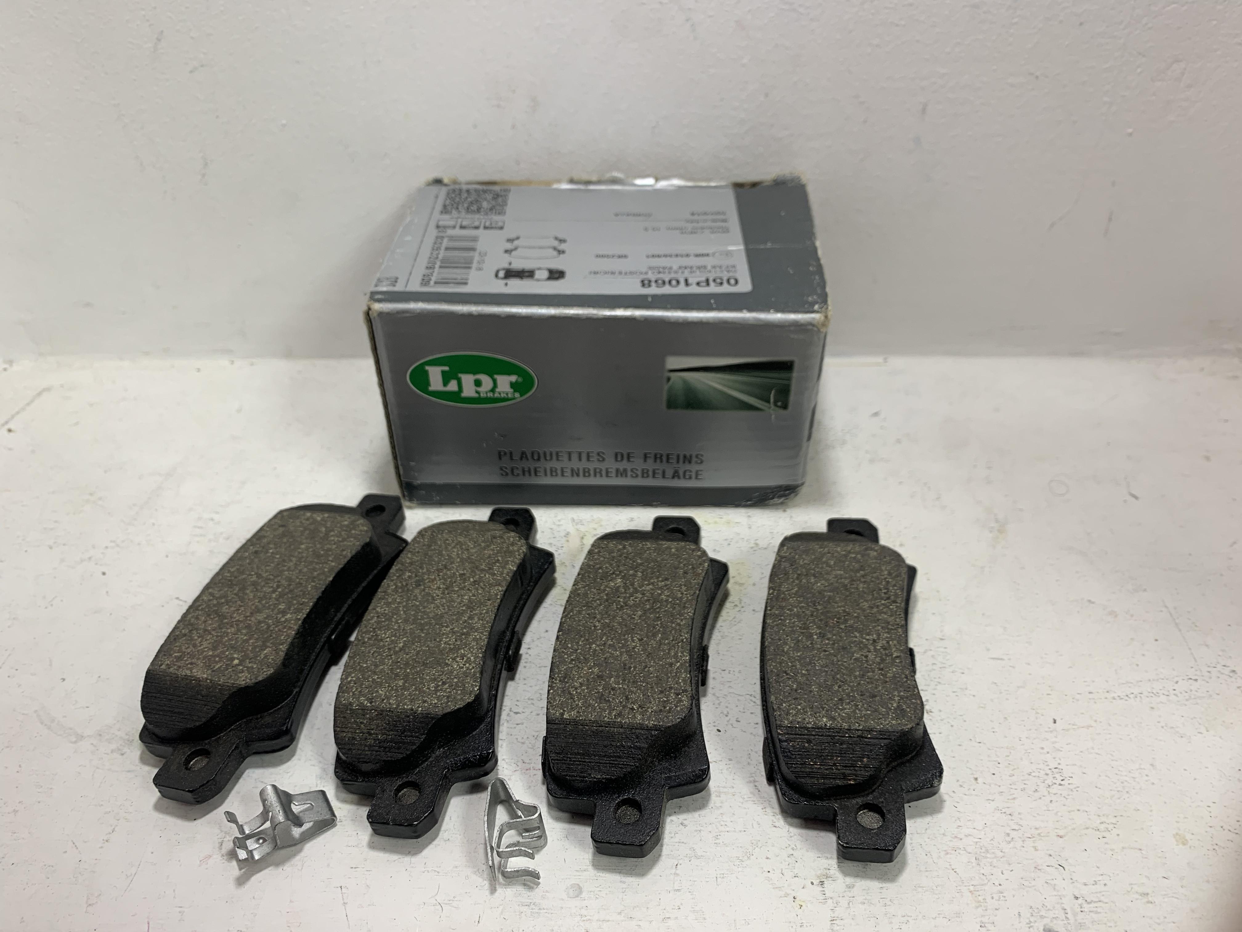 Комплект тормозных колодок, дисковый тормоз LPR