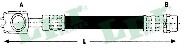 Тормозной шланг LPR