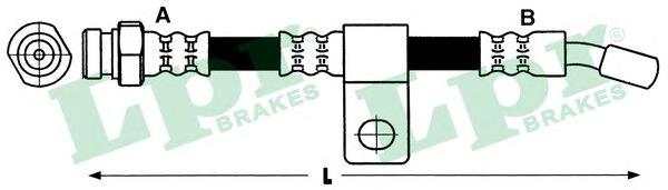 Тормозной шланг LPR