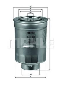 Топливный фильтр KNECHT KC83D