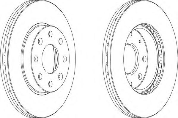 Тормозной диск FERODO