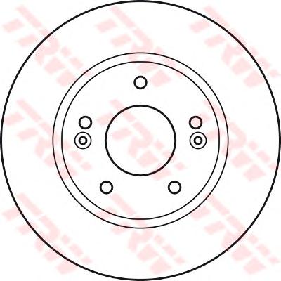 Тормозной диск TRW