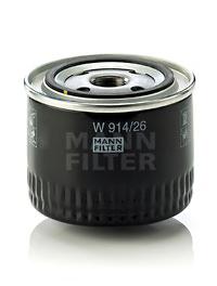 Масляный фильтр MANN-FILTER W 914/26