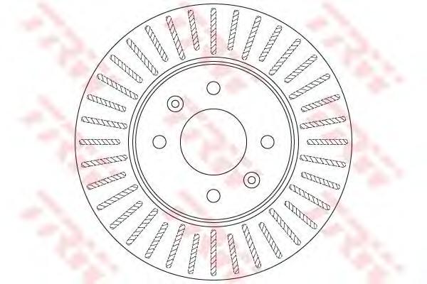 Тормозной диск TRW