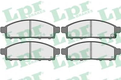 Комплект тормозных колодок, дисковый тормоз LPR 05P1319