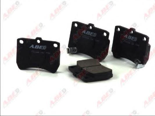 Комплект тормозных колодок, дисковый тормоз ABE