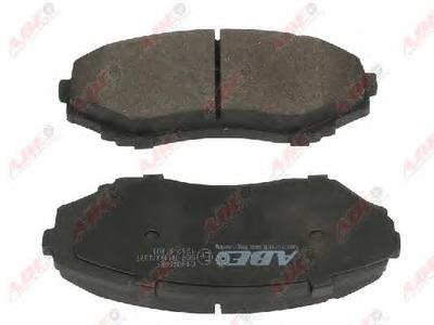 Комплект тормозных колодок, дисковый тормоз ABE