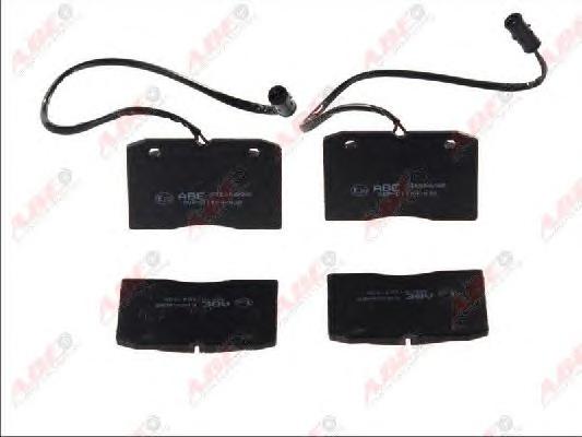 Комплект тормозных колодок, дисковый тормоз ABE