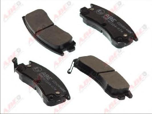 Комплект тормозных колодок, дисковый тормоз ABE