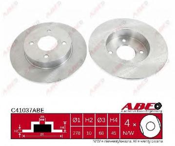 Тормозной диск ABE C41037ABE