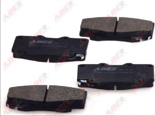 Комплект тормозных колодок, дисковый тормоз ABE