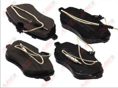 Комплект тормозных колодок, дисковый тормоз ABE C1P046ABE