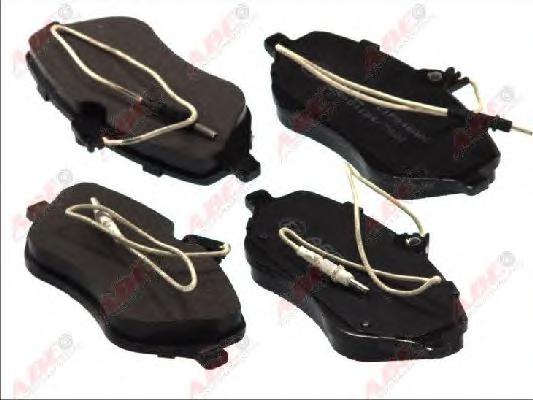 Комплект тормозных колодок, дисковый тормоз ABE