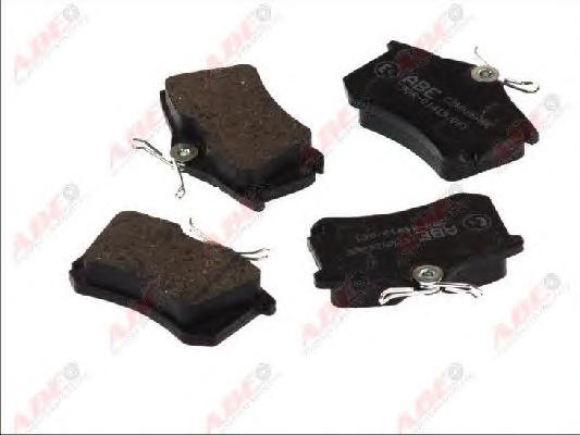 Комплект тормозных колодок, дисковый тормоз ABE