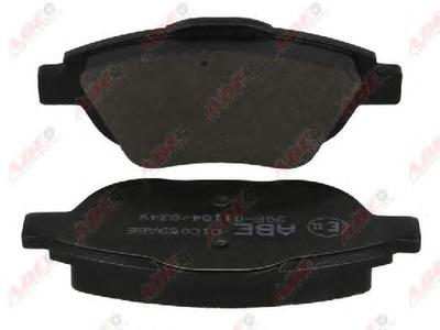 Комплект тормозных колодок, дисковый тормоз ABE C1C059ABE