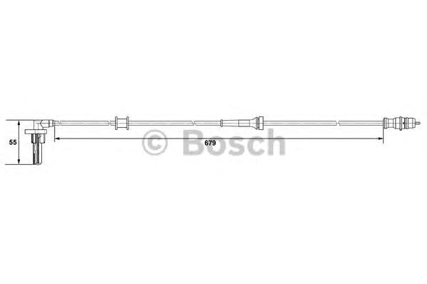 Датчик АБС BOSCH