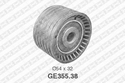 Паразитный / Ведущий ролик, зубчатый ремень SNR GE355.38