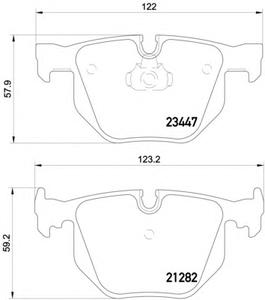 Комплект тормозных колодок, дисковый тормоз TEXTAR 2344702